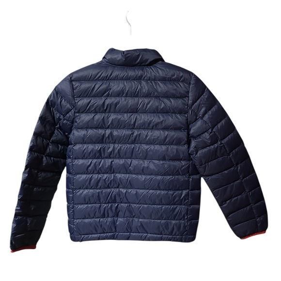Polo Ralph Lauren Kids Quilted Down Puffer Jacket Navy | Red Interior Sz M NWT - Picture 6 of 7